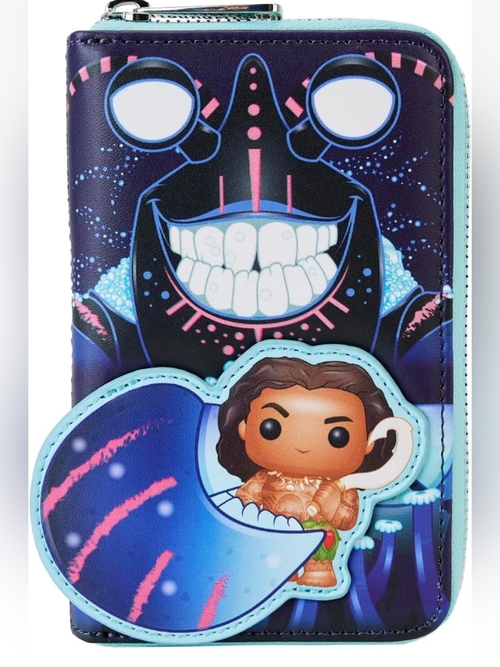 Loungefly × Disney Moana with Tamatoa Maui Wallet New with Tags Glows